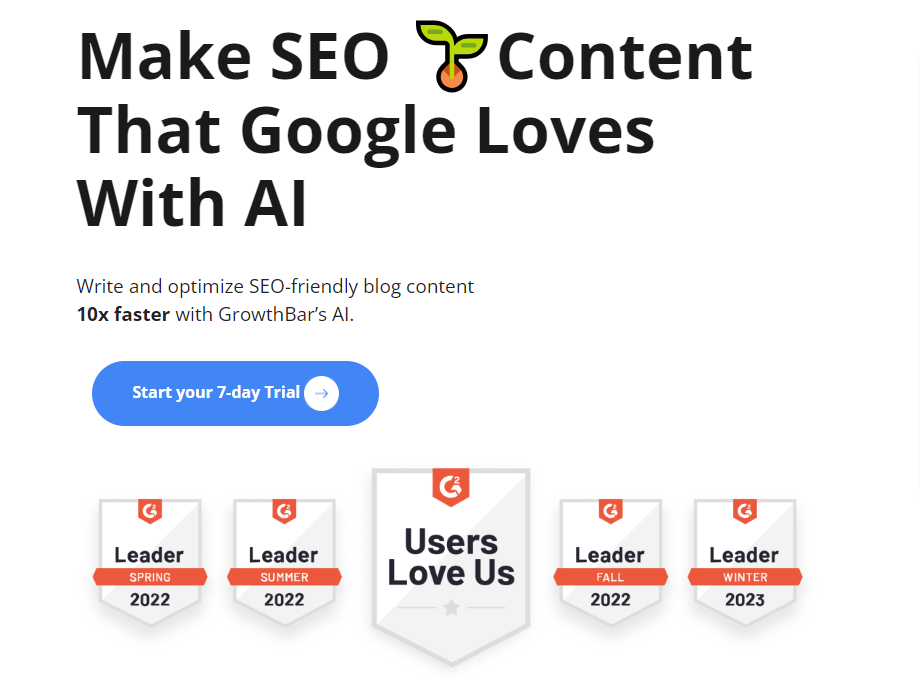 growthbarseo make content that google loves