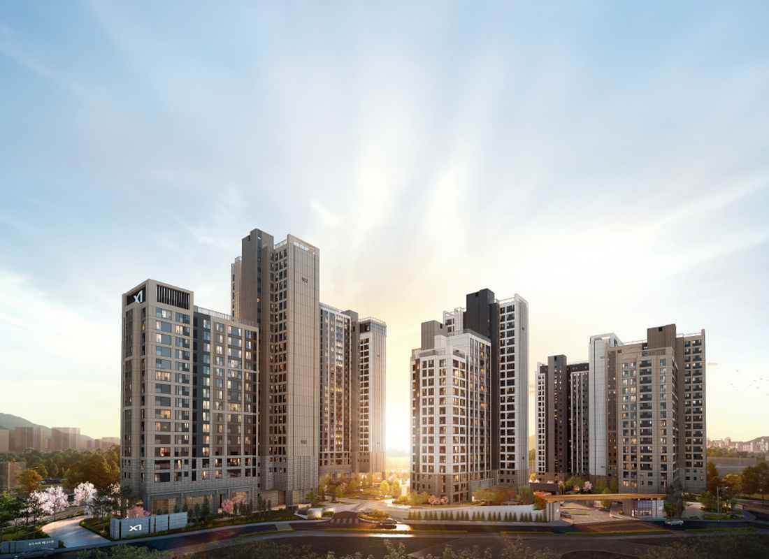 수지자이 에디시온 조감도